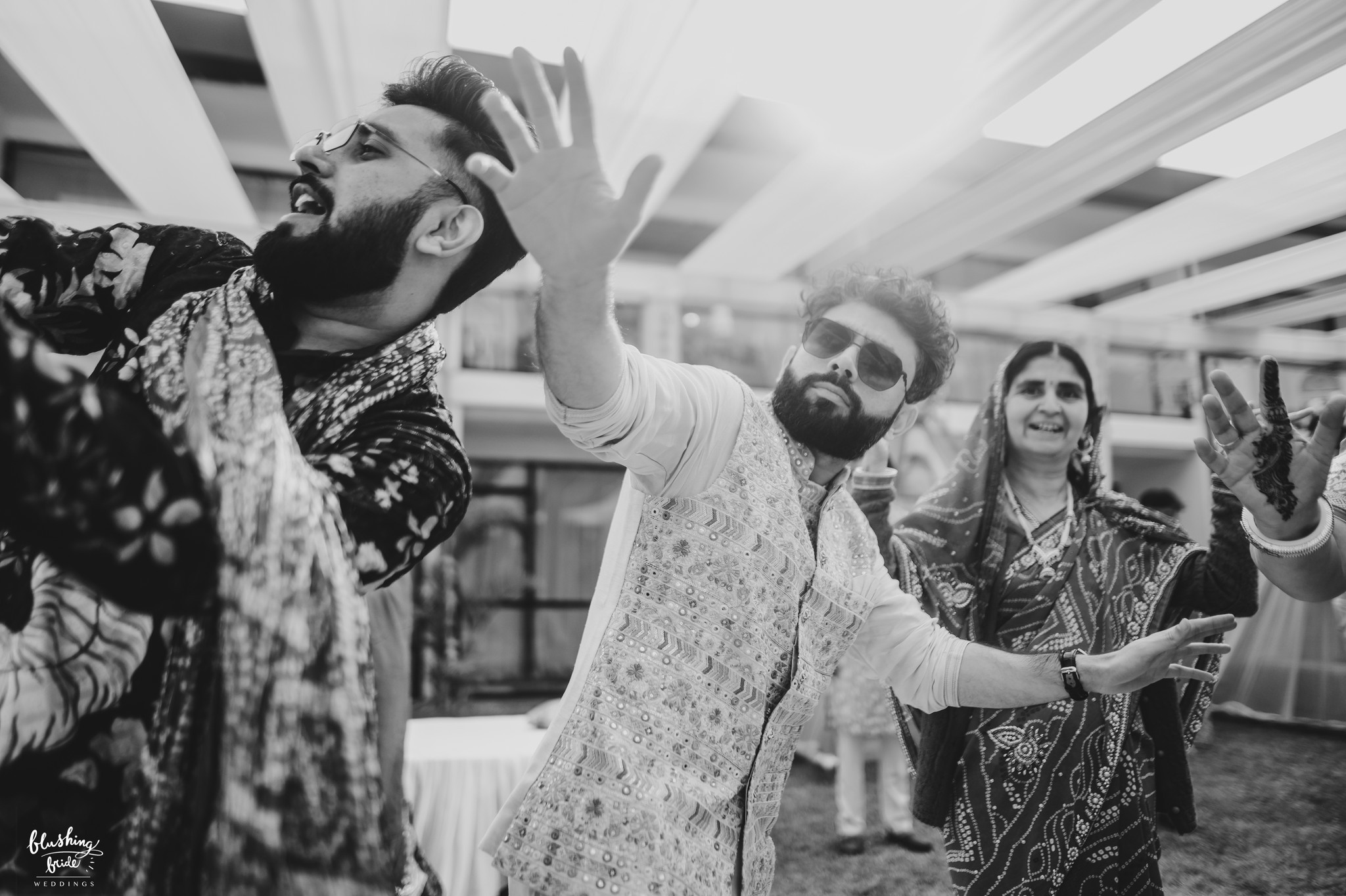Guests celebrating together